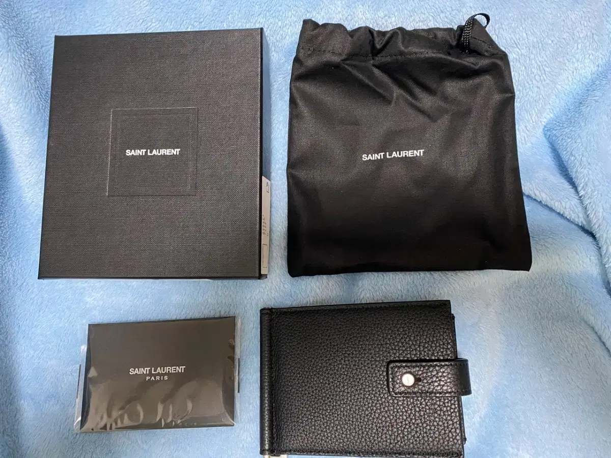 [미사용 새제품] ysl 생로랑 남성 머니클립